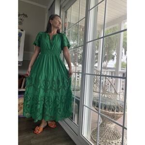 Green Anthropologie Summer Dress for Sale up to 90% Off: Poshmark
